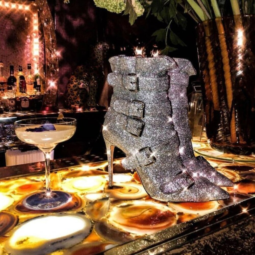 Brand New Limited Edition Claudia Schiffer for Aquazzura Debbie Bootie SZ 40